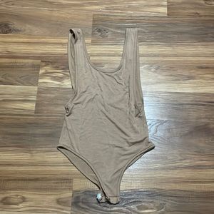 Boohoo nude body suit.